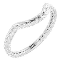 Charger l'image dans la galerie, Sterling Silver Band for 10 mm Round Ring
