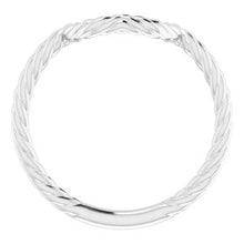 Load image into Gallery viewer, Sterling Silver Band for 12x10 mm Emerald Ring
