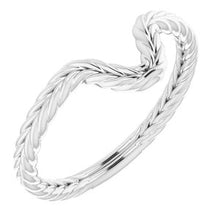 Charger l'image dans la galerie, Sterling Silver Band for 12x6 mm Marquise Ring
