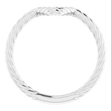 Charger l'image dans la galerie, Sterling Silver Band for 12x6 mm Marquise Ring
