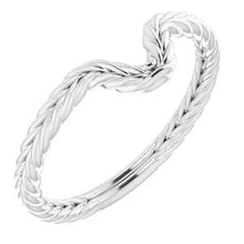 Charger l'image dans la galerie, Sterling Silver Band for 10x5 mm Marquise Ring
