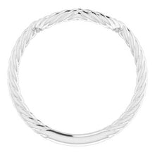 Load image into Gallery viewer, Sterling Silver Band for 10 mm Square Ring
