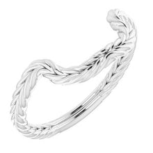 Load image into Gallery viewer, Sterling Silver Band for 16x12 mm Emerald Ring
