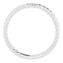 Charger l'image dans la galerie, Sterling Silver Band for 5 mm Square Ring
