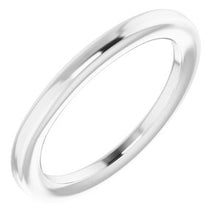 Charger l'image dans la galerie, Sterling Silver Band for 4.4 mm Round Ring
