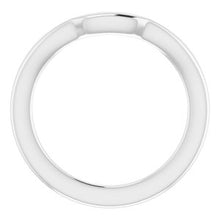 Charger l'image dans la galerie, Sterling Silver Band for 8.2 mm Round Ring
