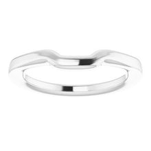Charger l'image dans la galerie, Sterling Silver Band for 9.4 mm Round Ring
