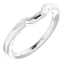 Charger l'image dans la galerie, Sterling Silver Band for 10 mm Round Ring
