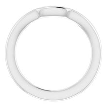 Charger l'image dans la galerie, Sterling Silver Band for 8 mm Cushion Ring
