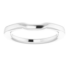 Charger l'image dans la galerie, Sterling Silver Band for 8 mm Cushion Ring
