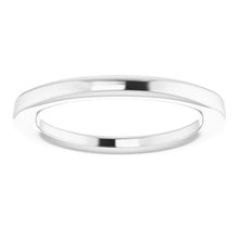 Charger l'image dans la galerie, Sterling Silver Band for 7x5 mm Oval Ring
