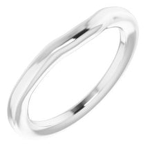 Charger l'image dans la galerie, Sterling Silver Band for 8x6 mm Emerald Ring
