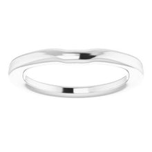 Charger l'image dans la galerie, Sterling Silver Band for 4.5 mm Square Ring
