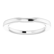 Charger l'image dans la galerie, Sterling Silver Band for 5 mm Square Ring
