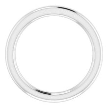 Charger l'image dans la galerie, Sterling Silver Band for 11 mm Cushion Ring
