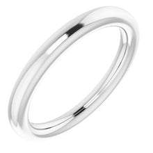 Charger l'image dans la galerie, Sterling Silver Band for 10x8 mm Oval Ring
