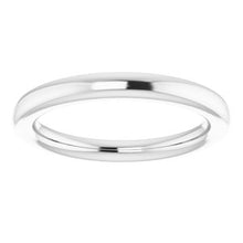 Charger l'image dans la galerie, Sterling Silver Band for 11x9 mm Oval Ring
