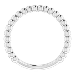 Sterling Silver Band for 6 mm Round Ring