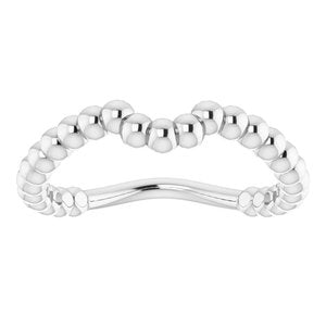 Sterling Silver Band for 8 mm Round Ring