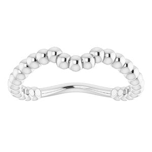 Sterling Silver Band for 8.2 mm Round Ring