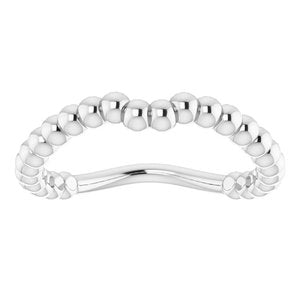 Sterling Silver Band for 7 mm Cushion Ring