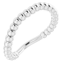 Load image into Gallery viewer, Sterling Silver Band for 5.5 mm Square Ring
