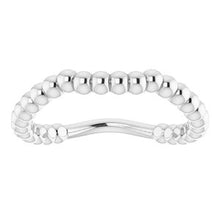 Load image into Gallery viewer, Sterling Silver Band for 6.5 mm Square Ring
