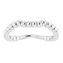 Load image into Gallery viewer, Sterling Silver Band for 7 mm Square Ring
