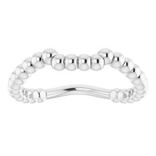 Load image into Gallery viewer, Sterling Silver Band for 8 mm Square Ring
