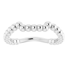 Load image into Gallery viewer, Sterling Silver Band for 9 mm Square Ring
