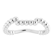 Load image into Gallery viewer, Sterling Silver Band for 10 mm Square Ring
