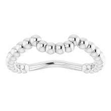 Load image into Gallery viewer, Sterling Silver Band for 9x7 mm Emerald Ring
