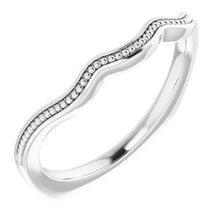 Charger l'image dans la galerie, Sterling Silver Band for 4.4 mm Round Ring
