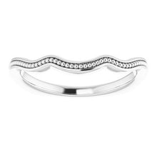 Charger l'image dans la galerie, Sterling Silver Band for 5.2 mm Round Ring
