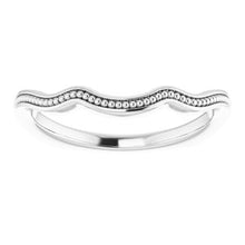 Charger l'image dans la galerie, Sterling Silver Band for 5.5 mm Round Ring
