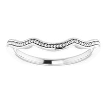 Charger l'image dans la galerie, Sterling Silver Band for 5.8 mm Round Ring
