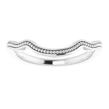 Charger l'image dans la galerie, Sterling Silver Band for 8.8 mm Round Ring

