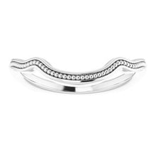 Charger l'image dans la galerie, Sterling Silver Band for 10 mm Round Ring
