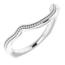 Load image into Gallery viewer, Sterling Silver Band for 11 mm Round Ring
