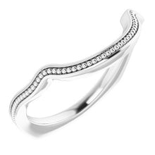 Load image into Gallery viewer, Sterling Silver Band for 13 mm Round Ring
