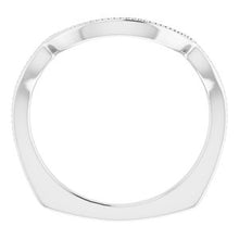 Load image into Gallery viewer, Sterling Silver Band for 14 mm Round Ring
