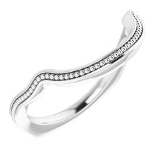 Load image into Gallery viewer, Sterling Silver Band for 15 mm Round Ring
