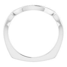 Load image into Gallery viewer, Sterling Silver Band for 15 mm Round Ring

