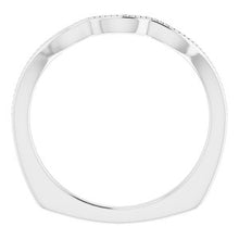 Load image into Gallery viewer, Sterling Silver Band for 5x3 mm Oval Ring
