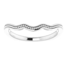 Load image into Gallery viewer, Sterling Silver Band for 5x3 mm Oval Ring
