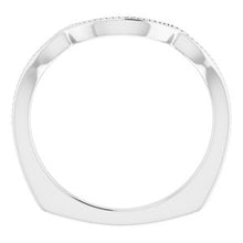 Load image into Gallery viewer, Sterling Silver Band for 10x8 mm Oval Ring
