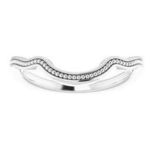 Load image into Gallery viewer, Sterling Silver Band for 10x8 mm Oval Ring

