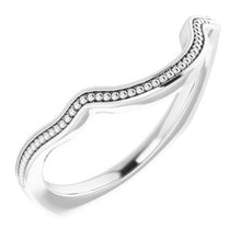 Load image into Gallery viewer, Sterling Silver Band for 11x9 mm Oval Ring
