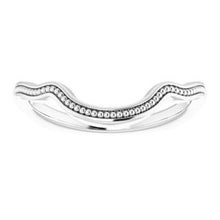 Load image into Gallery viewer, Sterling Silver Band for 11x9 mm Oval Ring
