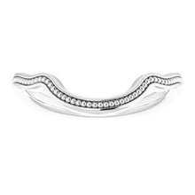 Load image into Gallery viewer, Sterling Silver Band for 12x10 mm Oval Ring
